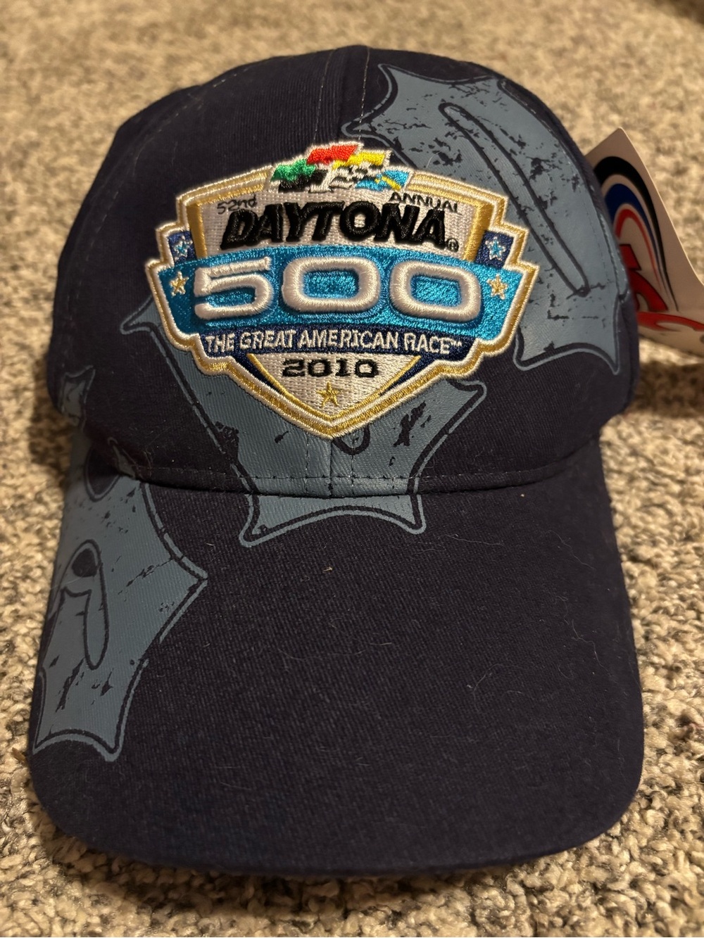 NWT VTG 2010 NASCAR Daytona 500 Hat 52nd Annual The Great American Race Cap
